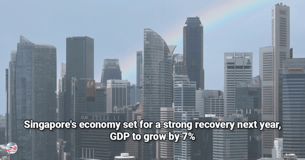 Singapore, expect, GDP, recovery, MTI
