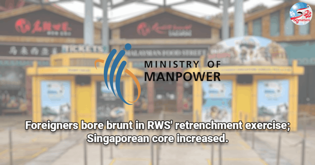 rws retrenchment singapore core ntuc