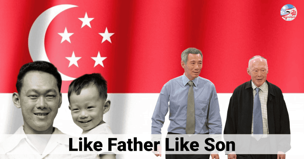 Lee Hsien Loong Lee Kuan Yew
