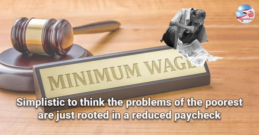 Minimum wage paycheck