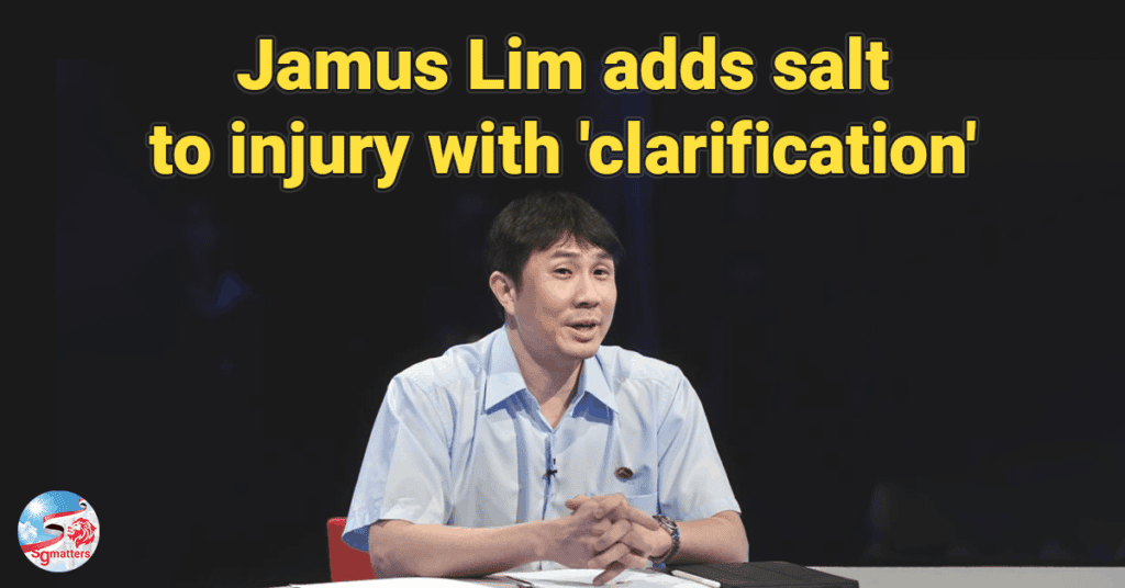 Jamus Lim add insult to Union Leaders