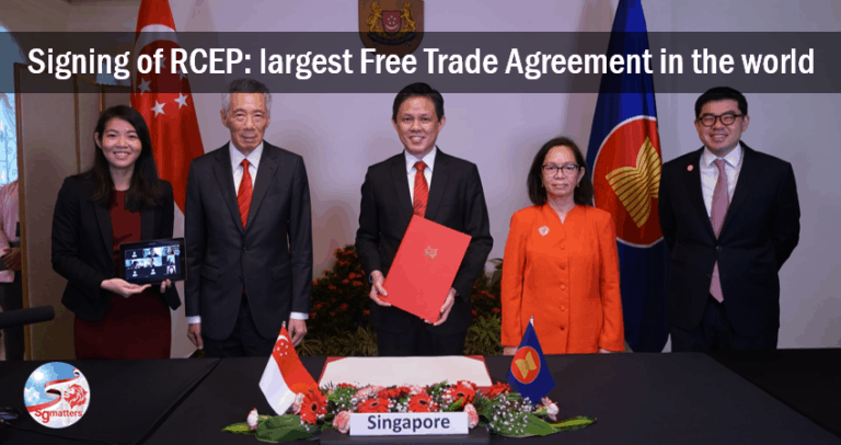 Signing of RCEP