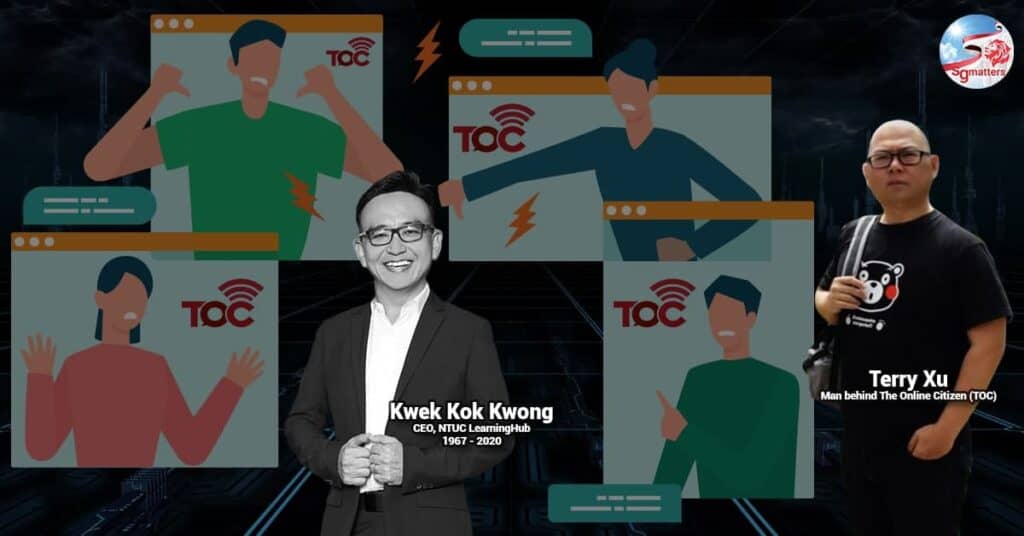 Kwek Kok Kwong The Online Citizen Terry Xu