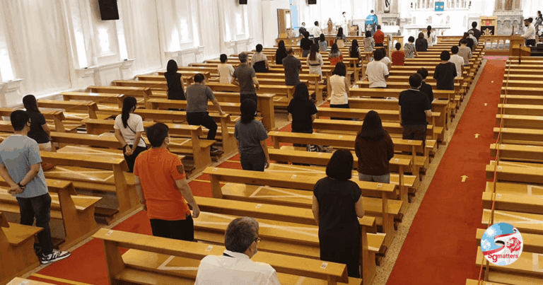worship services with safe distancing