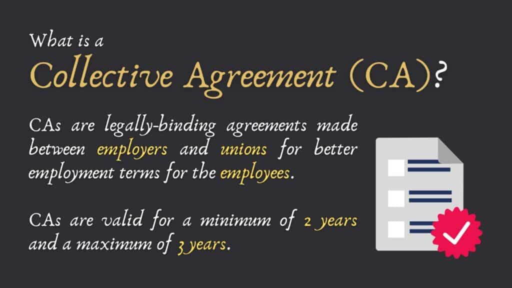 Collective Agreement (CA)