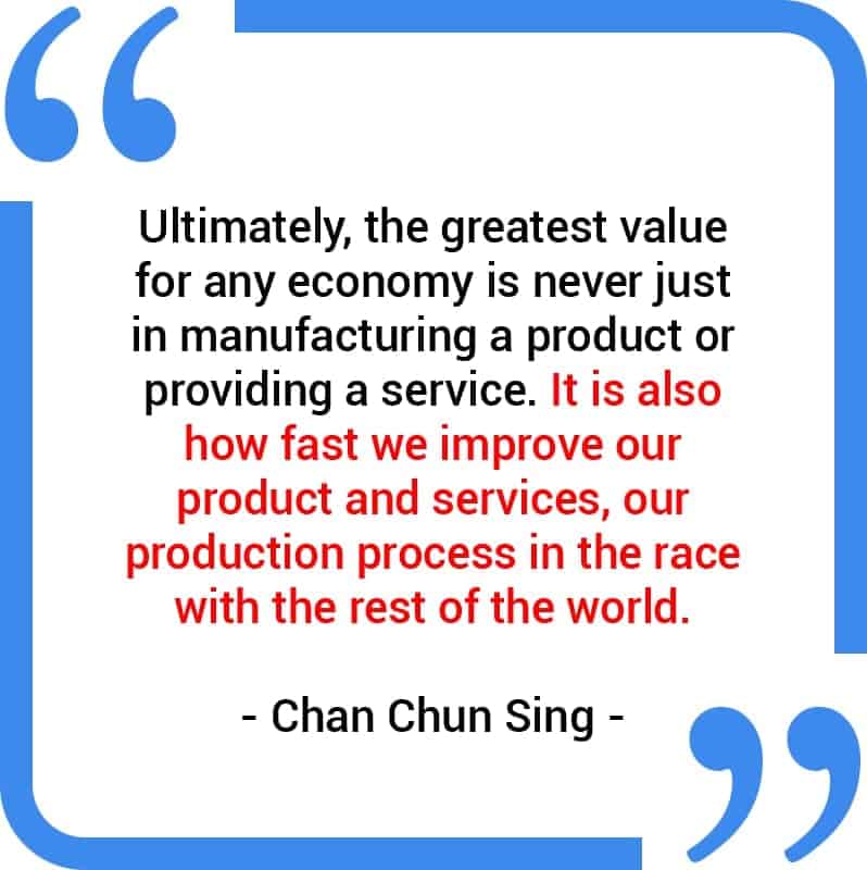 Chan Chun Sing Quote