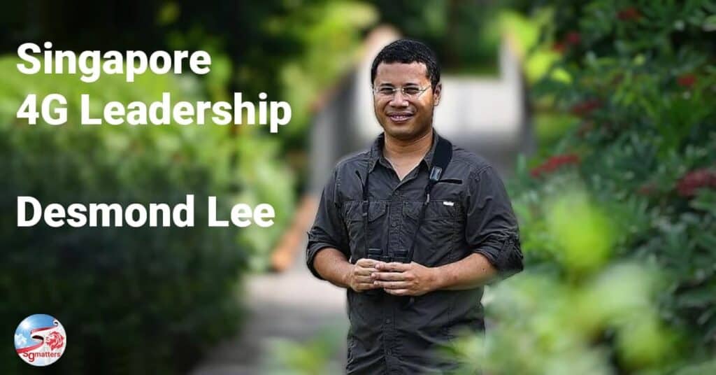 4G Leadership Singapore Minister Desmond Lee