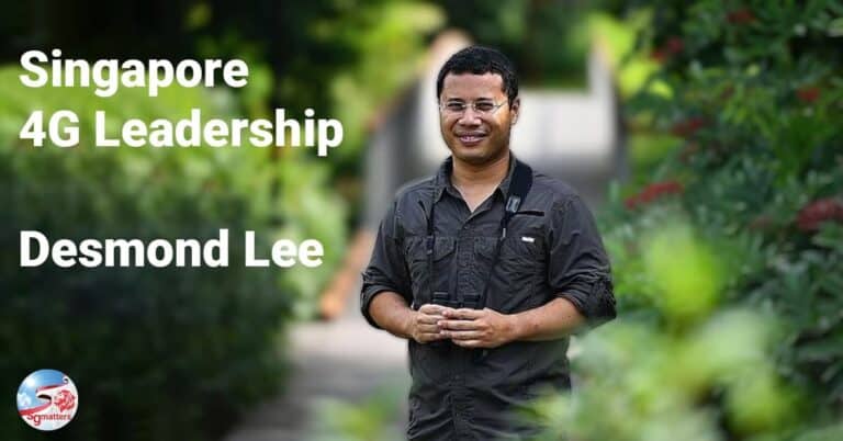 4G Leadership Singapore Minister Desmond Lee