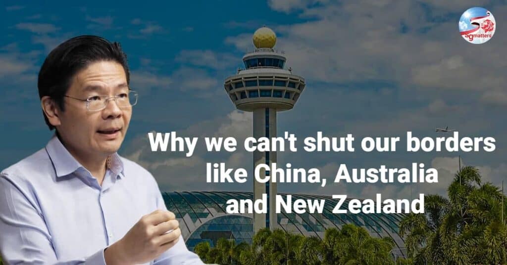 Why we can't shut our borders like China, Australia and New Zealand