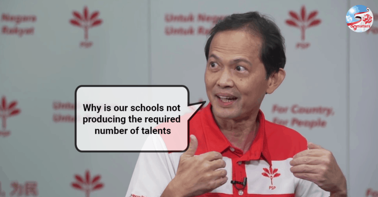 Why is our schools not producing the required number of talents: Leong Mun Wai