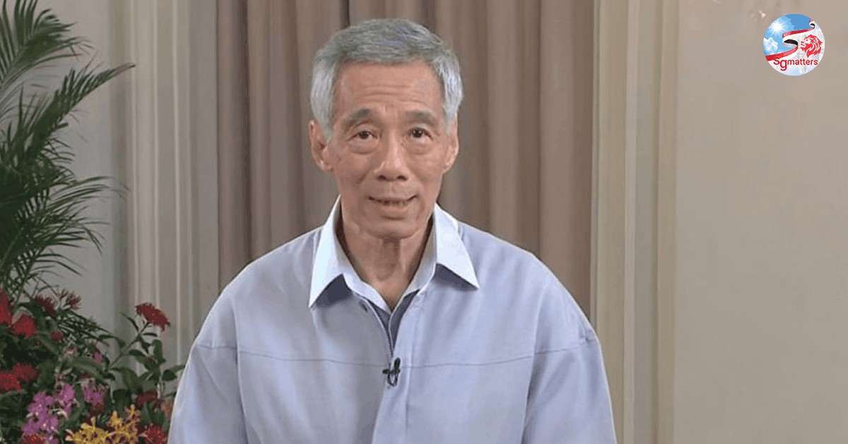 We feel every single loss keenly. My deepest sympathies and condolences to all the families: PM Lee