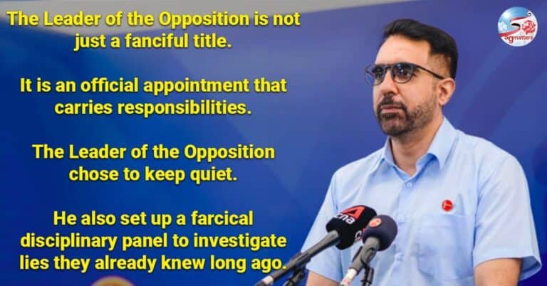 Raeesah's lies and the failure of the Leader of the Opposition