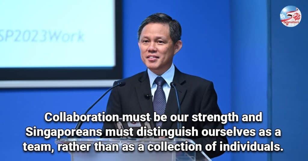 we can remain successful if we understand that success is a team sport chan chun sing 1
