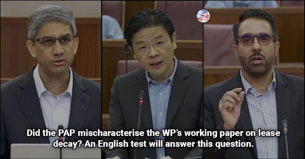 did the pap mischaracterise the wp working paper on lease decay an english test will answer this question